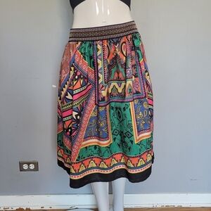 Flying Tomato Tribal Print Skirt, VGUC, Size S